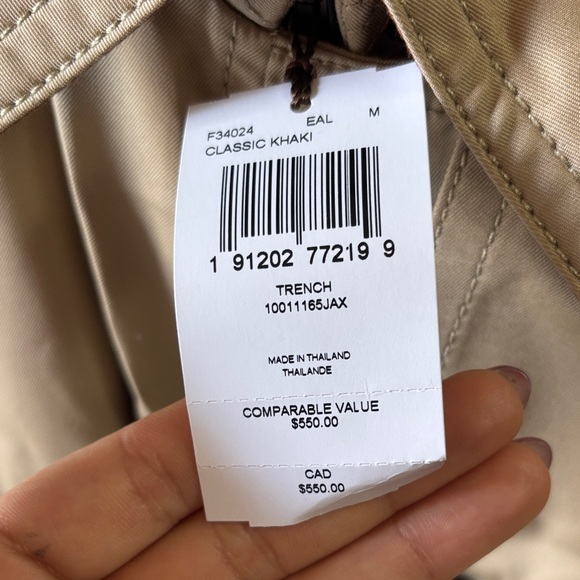 Women’s COACH Trench Coat - Picture 3 of 3